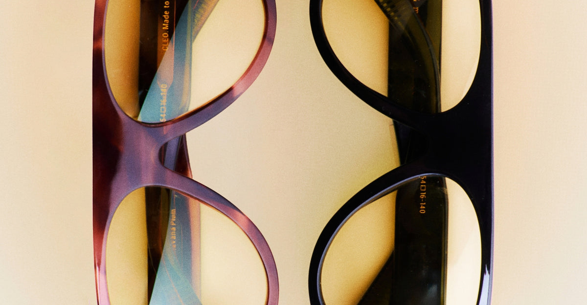 Gafas con cristales amarillos
